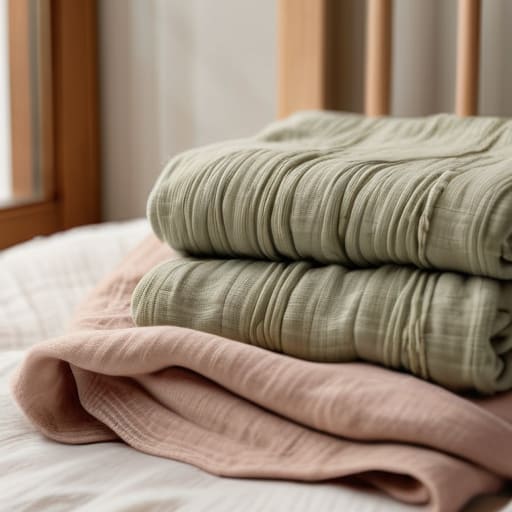 The Ultimate Cozy Swaddle Set muslin cotton.