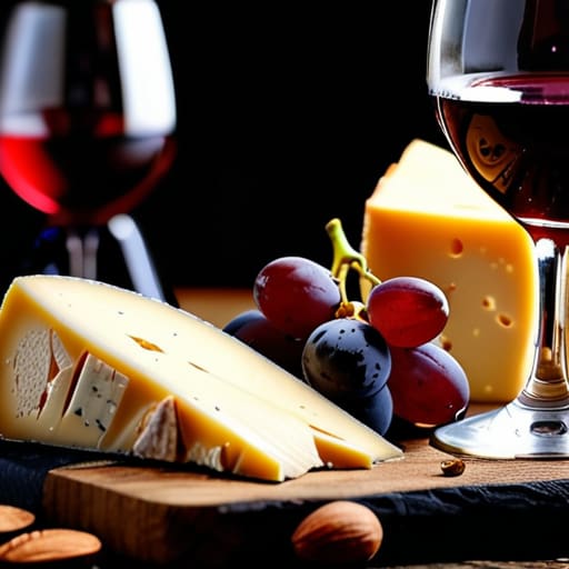 Guide to delicious cheese pairings with drinks.