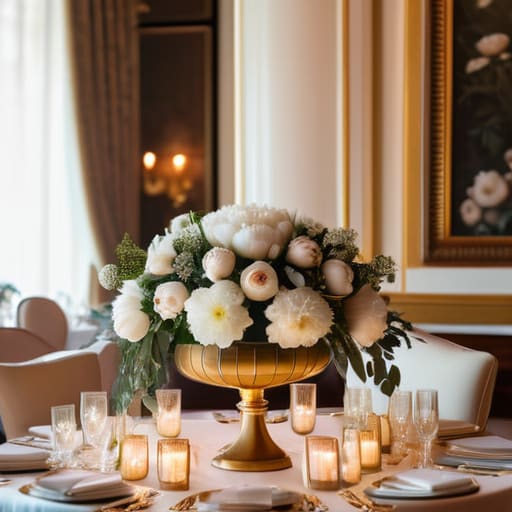 Elegant event centerpieces for special occasions.