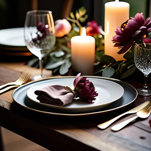 Elegant tablescape design for a memorable event.