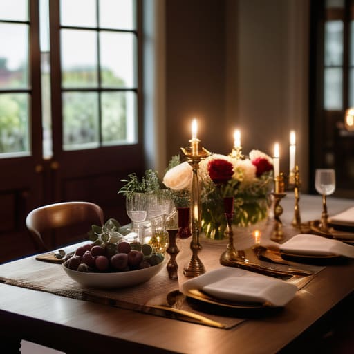 Hosting a themed dinner series event.
